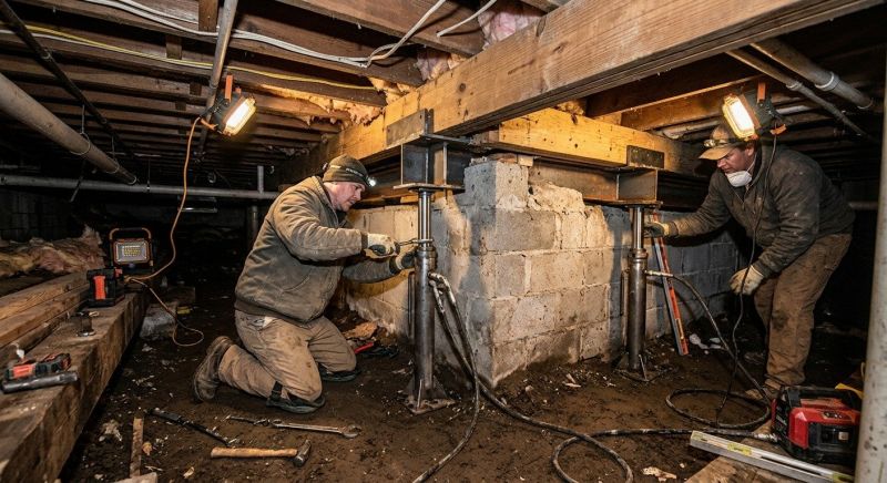 Basement Foundation Repair in Gilroy, CA