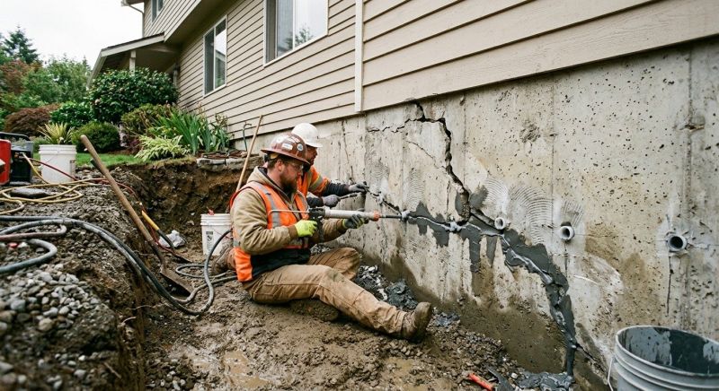 Basement Foundation Repair in Seaside, CA