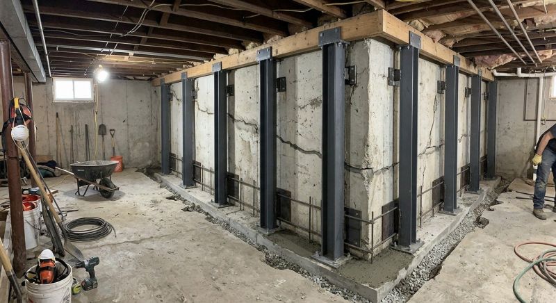 Basement Underpinning in Santa Cruz County, CA