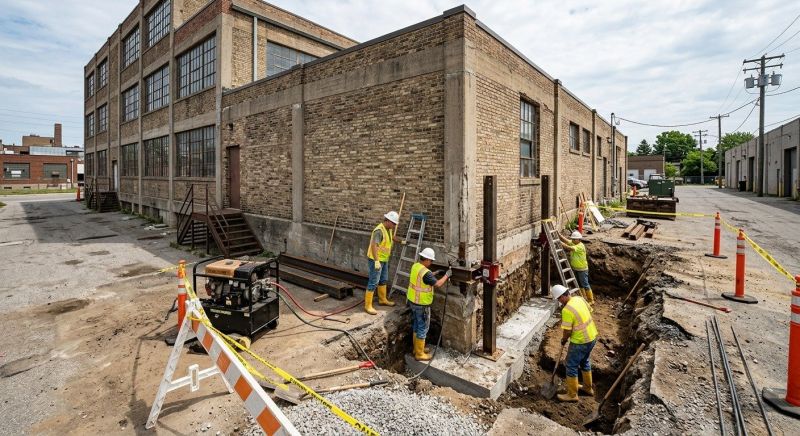 Building Foundation Repair in Marina, CA