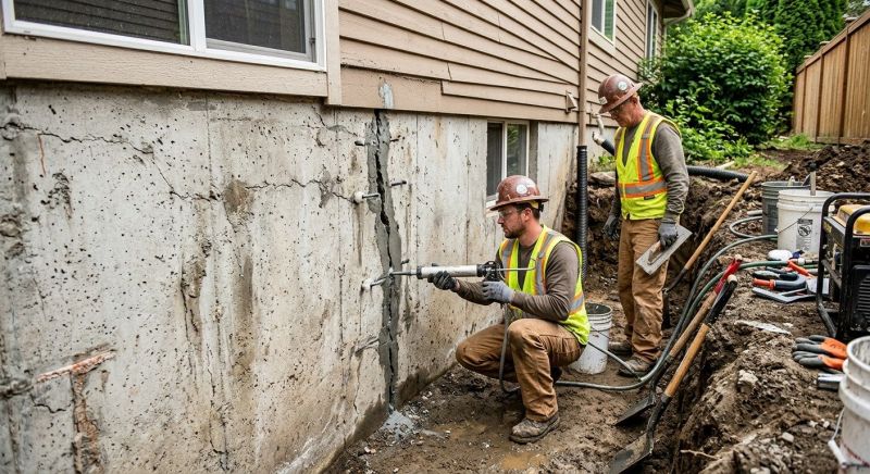 Cracked Foundation Repair in Santa Cruz County, CA