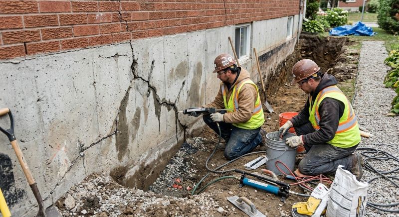 Cracked Foundation Repair in Scotts Valley, CA