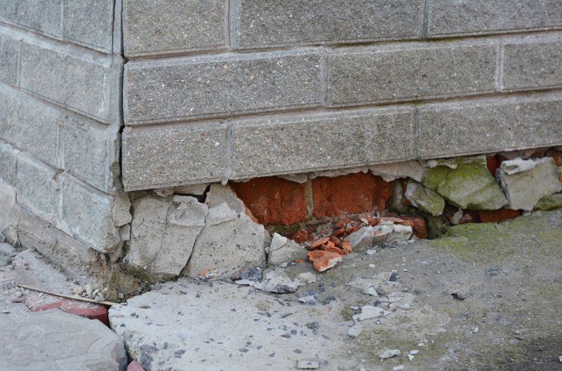 Cracked Foundation Repair in Watsonville, CA