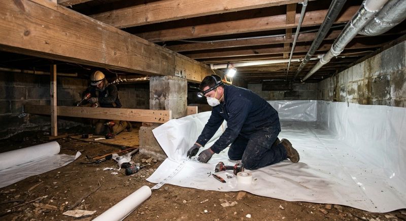 Crawl Space Leveling in Santa Cruz County, CA