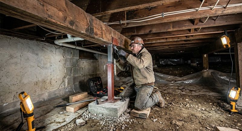 Crawlspace Foundation Repair in Monterey, CA