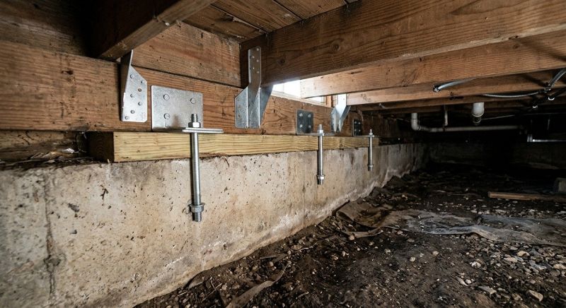 Crawlspace Structural Repair in Santa Cruz County, CA