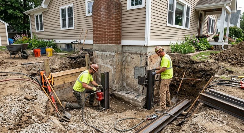 Exterior Foundation Repair in Santa Cruz County, CA