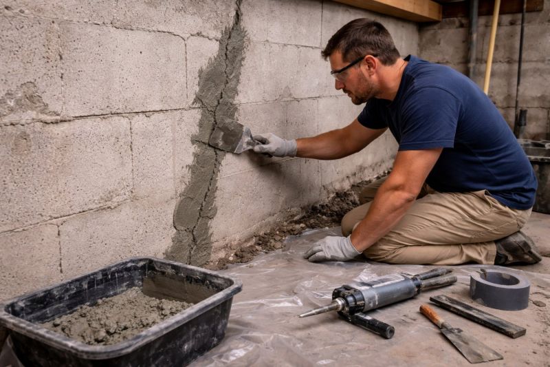 Foundation Crack Repair in Hollister, CA