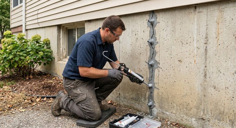 Foundation Crack Sealing in Santa Cruz County, CA