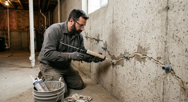 Foundation Crack Sealing in Santa Cruz County, CA