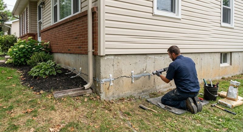 Foundation Cracks Repair in Santa Cruz County, CA