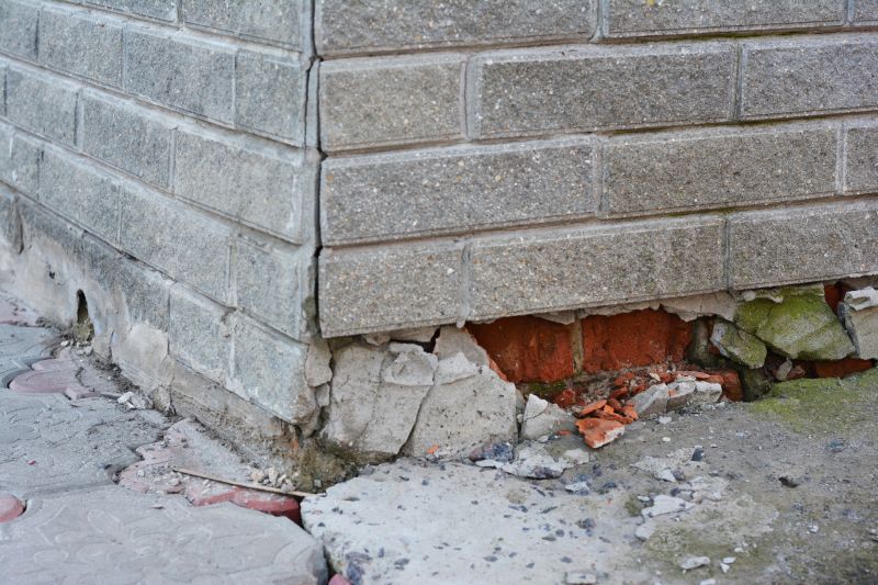Foundation Damage Repair in Capitola, CA