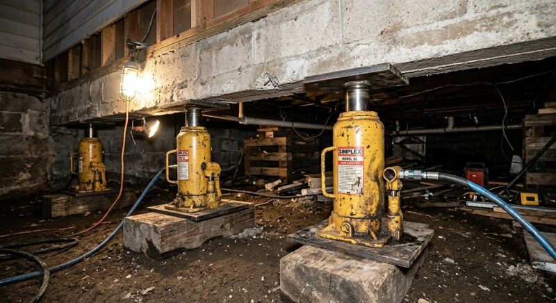 Foundation Jacking in Hollister, CA