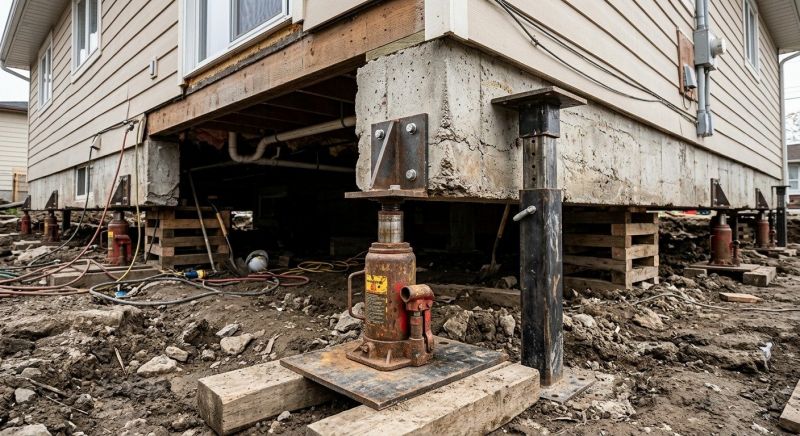 Foundation Jacking in Marina, CA
