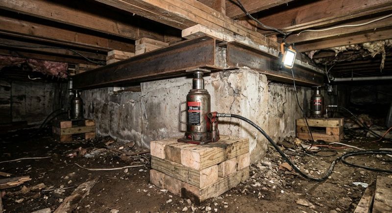 Foundation Jacking in Monterey, CA