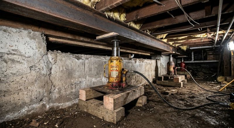 Foundation Jacking in Salinas, CA
