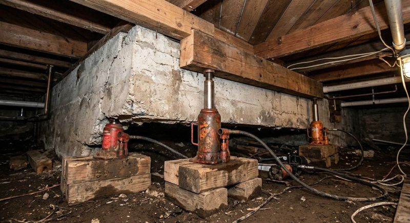 Foundation Jacking in San Juan Bautista, CA