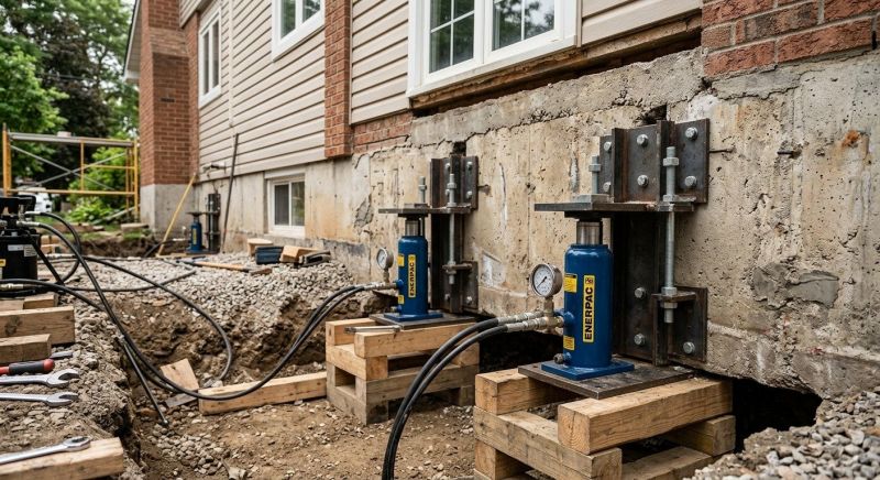Foundation Jacking in Seaside, CA