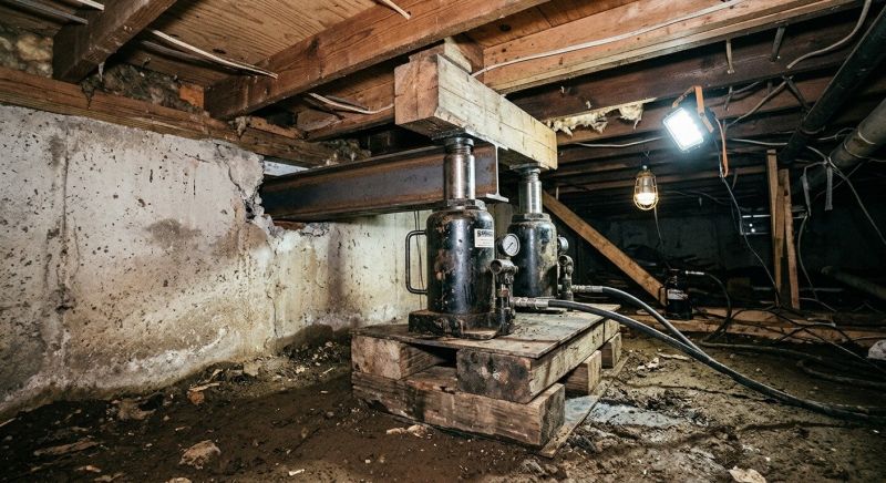 Foundation Jacking in Seaside, CA