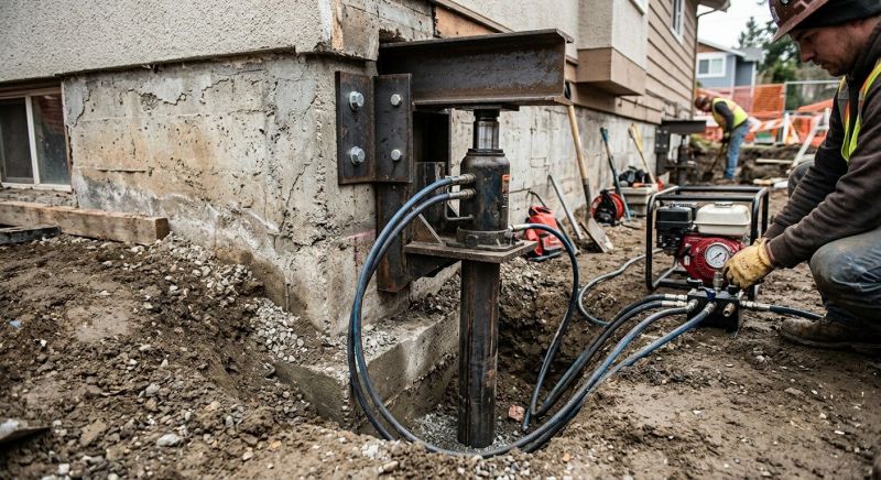 Foundation Lifting in Hollister, CA
