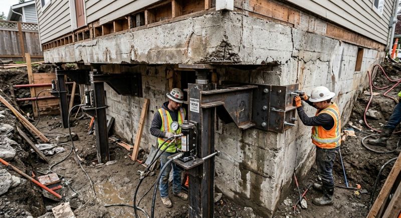 Foundation Lifting in Santa Cruz, CA