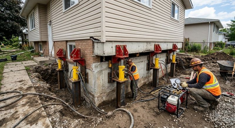 Foundation Lifting in Scotts Valley, CA