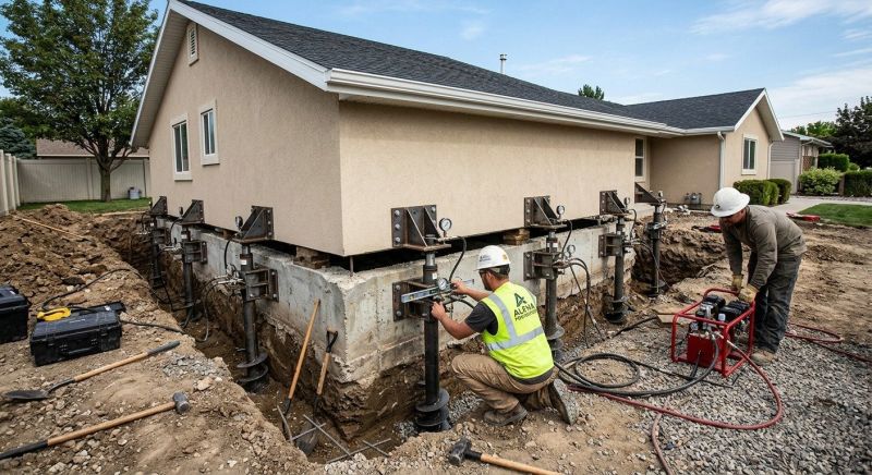 Foundation Pier Leveling in Santa Cruz County, CA