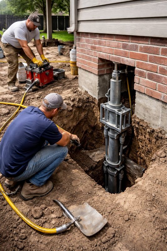 Foundation Pier Repair in Santa Cruz County, CA
