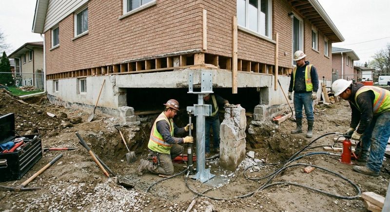 Foundation Pier Repair in Santa Cruz County, CA