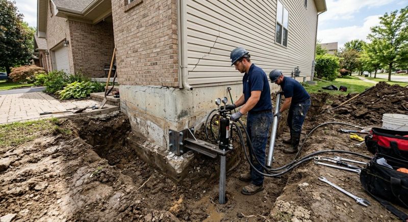 Foundation Settlement Repair in Santa Cruz County, CA