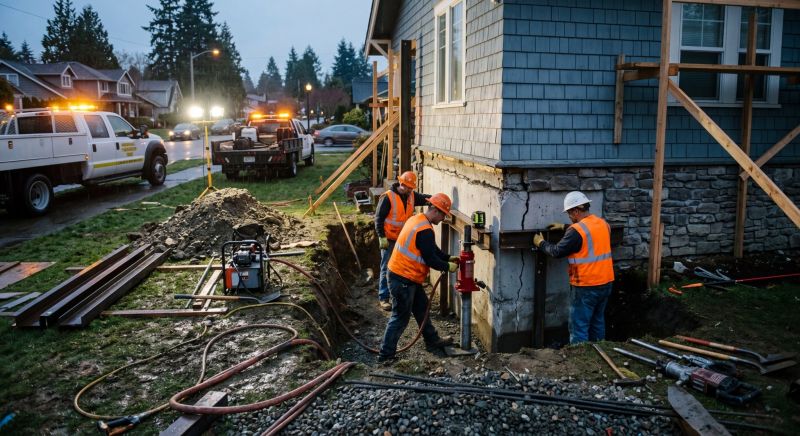 Foundation Stabilizing in Hollister, CA