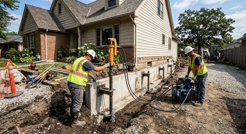 Foundation Stabilizing in Santa Cruz, CA