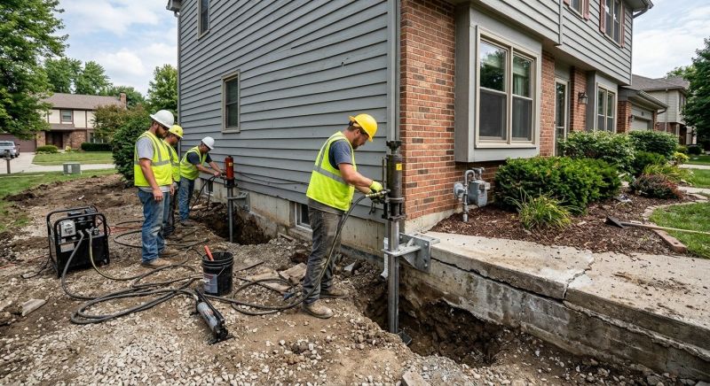 Foundation Stabilizing in Seaside, CA