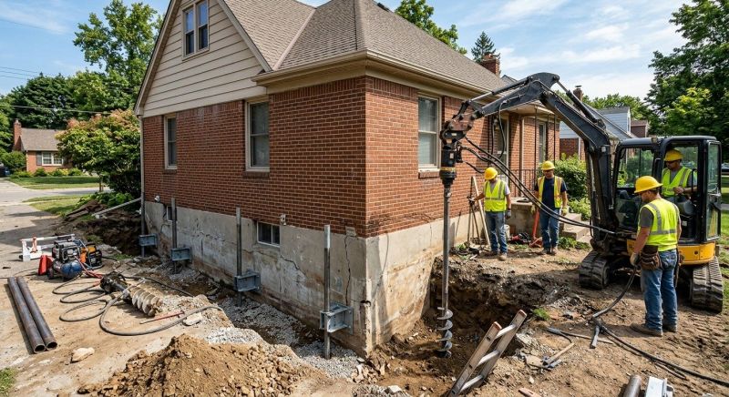 Foundation Stabilizing in Seaside, CA