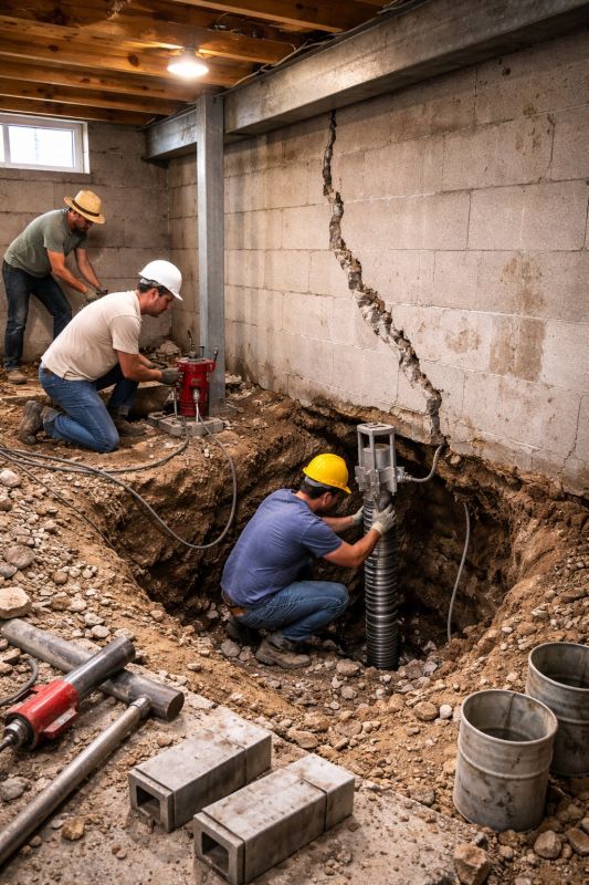 Foundation Structural Repair in Monterey County, CA