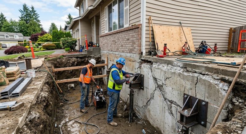 Foundation Structural Repair in Morgan Hill, CA