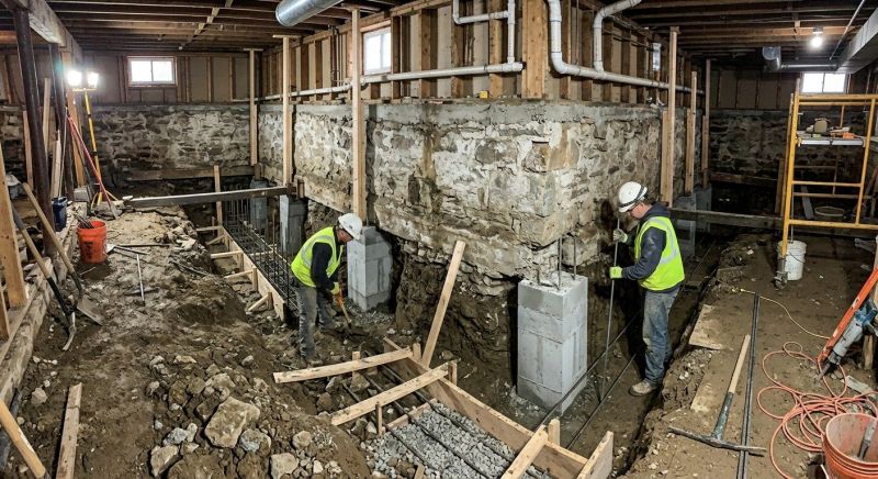 Foundation Underpinning in Santa Cruz County, CA