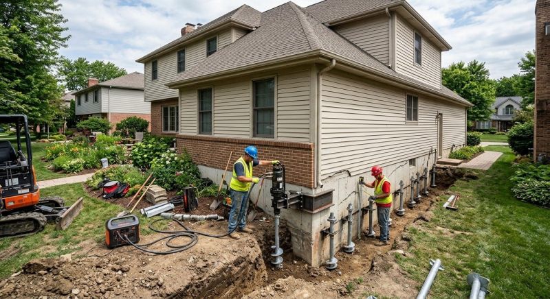 Helical Piers Installation in Santa Cruz County, CA