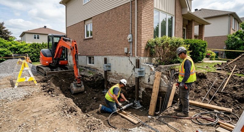 House Foundation Repair in Marina, CA