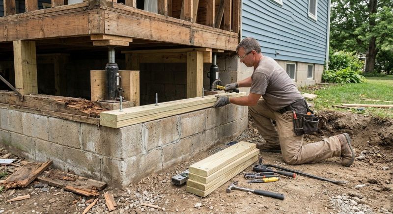 House Foundation Repair in Salinas, CA