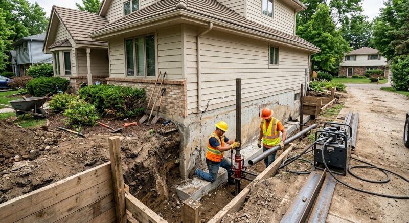 House Foundation Repair in Santa Cruz, CA