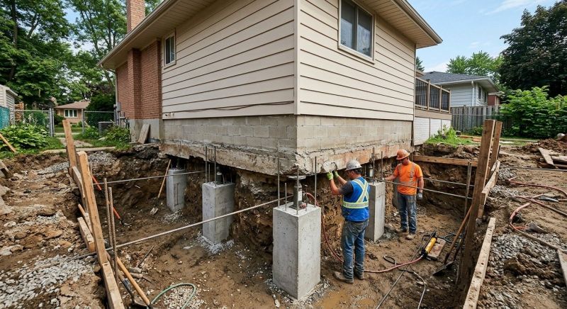 House Underpinning in Santa Cruz County, CA