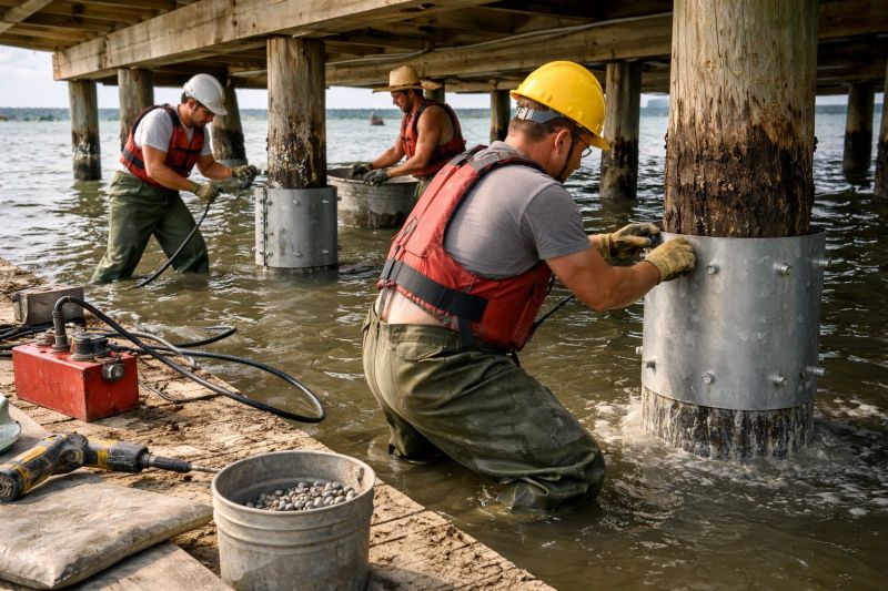 Piling Repair in San Benito County, CA