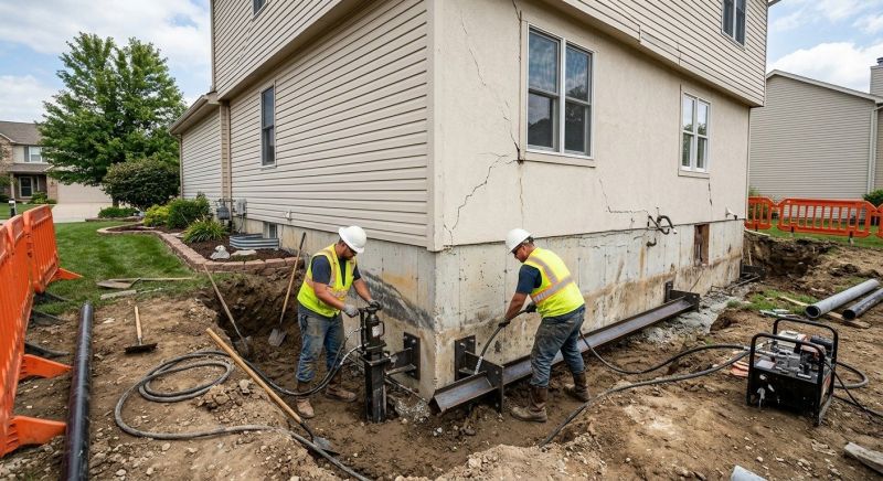 Sinking Foundation Repair in Boulder Creek, CA