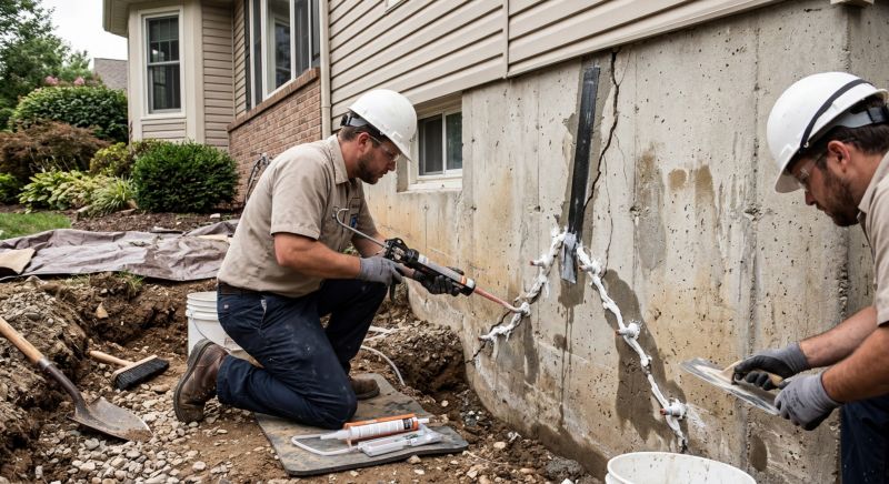 Structural Crack Repair in Santa Cruz County, CA