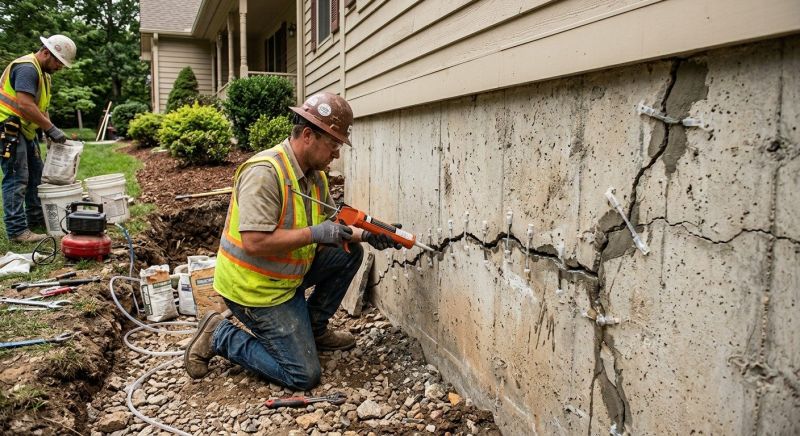 Structural Crack Repair in Santa Cruz County, CA