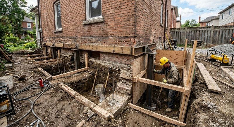Structural Underpinning in Santa Cruz County, CA
