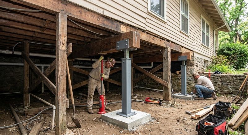 Structural Underpinning in Santa Cruz County, CA